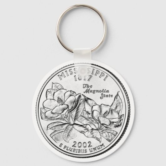 Mississippi State Quarter キーホルダー (正面)
