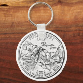 Mississippi State Quarter キーホルダー (正面)