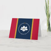 Mississippian Flag, Flag of Mississippi カード (正面)