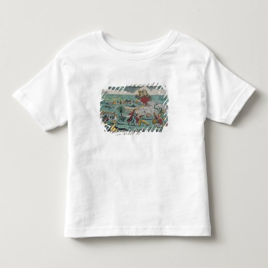 Missolonghiの包囲、1826年4月22日 トドラーTシャツ (正面)
