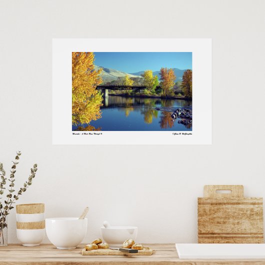 Missoula - A River Runs Through It ポスター (キッチン)