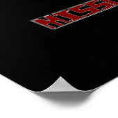 Missoula Parkour Groupロゴポスター ポスター (角)