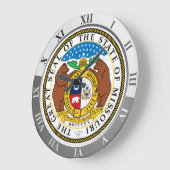 Missouri ラージ壁時計 (傾斜)
