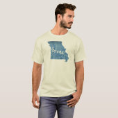 Missouri Home Wood Grain Tシャツ (正面フル)
