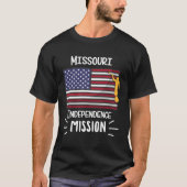 Missouri Independence Mormon LDS Mission Missionar Tシャツ (正面)