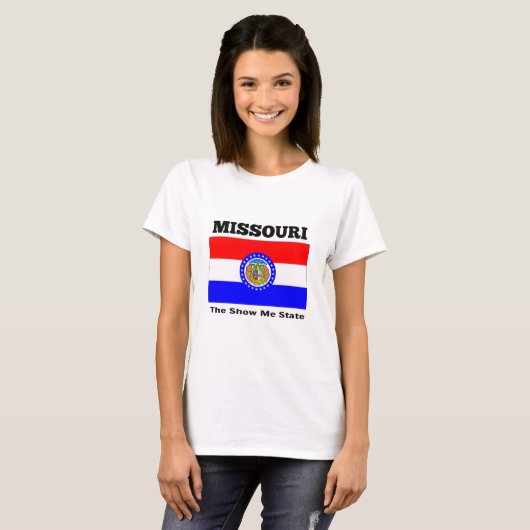 Missouri, The Show Me State, Tシャツ (正面フル)