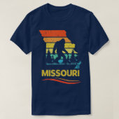 Missouri with a Bigfoot  Tシャツ (デザイン正面)