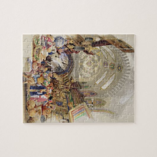 Missr Tcharsky、かConstanのエジプトの市場、 ジグソーパズル (横)