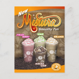Missturaの魔法のミキサー インビテーションポストカード