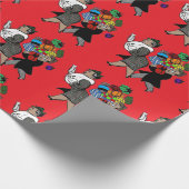 Missusのクリスマスのショッピング ラッピングペーパー (角)