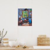 Missy Cat Girl poster ポスター (キッチン)