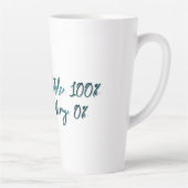 Missy Miss Latte Cup — 100% Catitude, 0% Mercy カフェラテマグ (右)