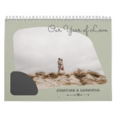 Mist Green愛の年1周年 カレンダー (カバー)