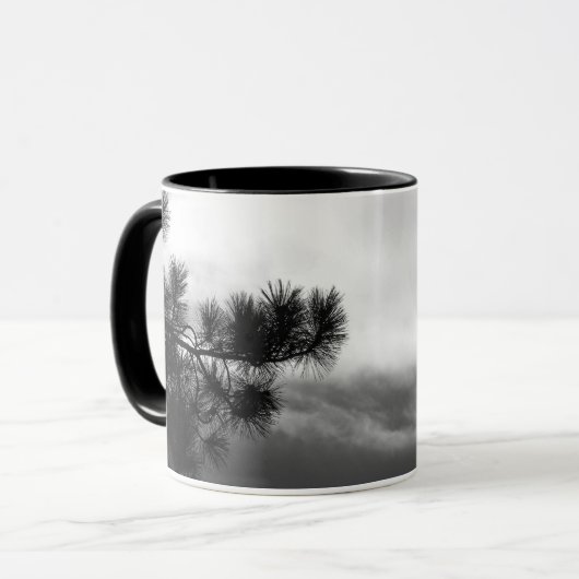 Mist in the Rockies (2) マグカップ (正面左)