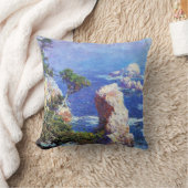 Mist over Point Lobos、素晴らしart by Guyバラ クッション (ブランケット)