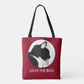 Mistaのブーイング猫のトートバック トートバッグ (裏面)