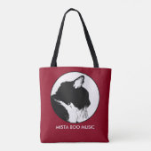 Mistaのブーイング音楽トートバック トートバッグ (裏面)