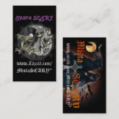 Mistaの恐いドラゴンのトラの陰陽… -カスタマイズ 名刺 (正面/裏面)