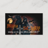 Mistaの恐いドラゴンのトラの陰陽… -カスタマイズ 名刺 (裏面)