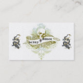 Mista FOLERスカルバナープロファイル名刺 名刺 (裏面)