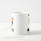 Mistakes Were Made Halloween Mug – Funny Black Cat コーヒーマグカップ (中央)