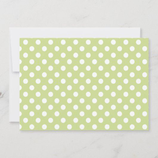 Mister Mushroom Garden Gnome 招待状 (裏面)