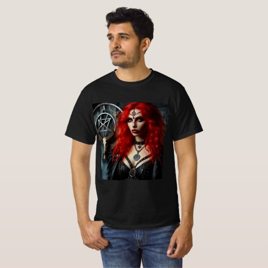 Misterio Místico: La Dama del Pentáculo Tシャツ (正面フル)