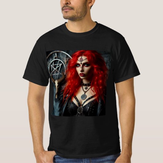 Misterio Místico: La Dama del Pentáculo Tシャツ (正面)