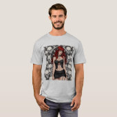 Misteriosa Pelirroja entre Calaveras Tシャツ (正面フル)