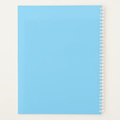 Místico Branco Contemporâneo Anjo Céu Arte プランナー手帳 (裏面)