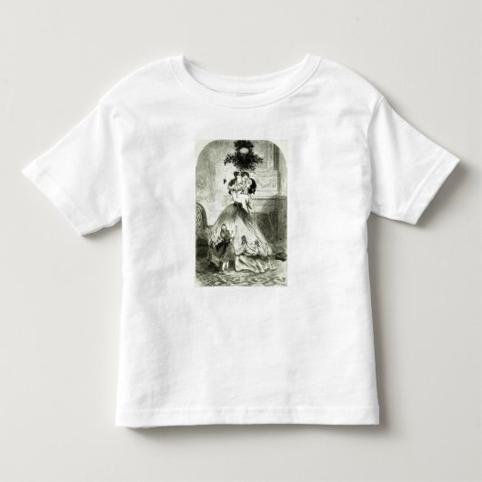 Mistletoeの下 トドラーTシャツ (正面)