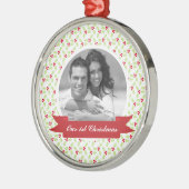 Mistletoeフォトオーナメント メタルオーナメント (左)