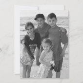 Mistletoe両面フォトカード 招待状 (正面)