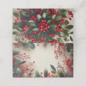 Mistletoe プレイスカード (外部開封)