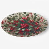 Mistletoe ペーパープレート (アングル)