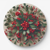 Mistletoe ペーパープレート (正面)