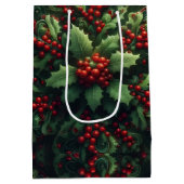 Mistletoe ミディアムペーパーバッグ (裏面)