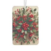 Mistletoe Air Freshener カーエアーフレッシュナー (裏面)