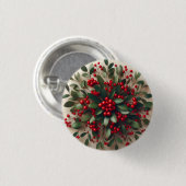 Mistletoe Button 缶バッジ (正面&裏面)
