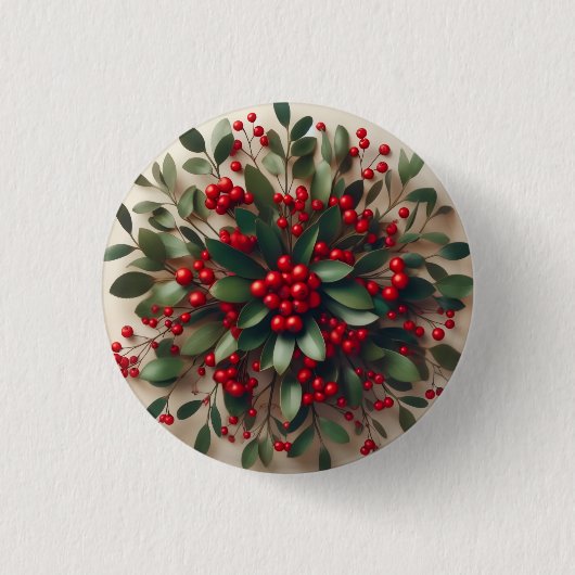 Mistletoe Button 缶バッジ (正面)