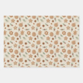 Mistletoe, Christmas cookies  ラッピングペーパーシート (正面2)