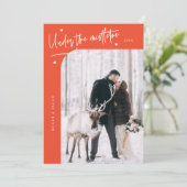 Mistletoe Forever新着写真赤の下 シーズンカード (スタンド正面)