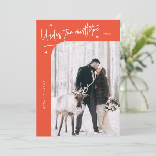 Mistletoe Forever新着写真赤の下 シーズンカード (スタンド正面)