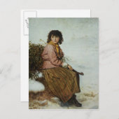 Mistletoe Gatherer, 1894 ポストカード (正面/裏面)
