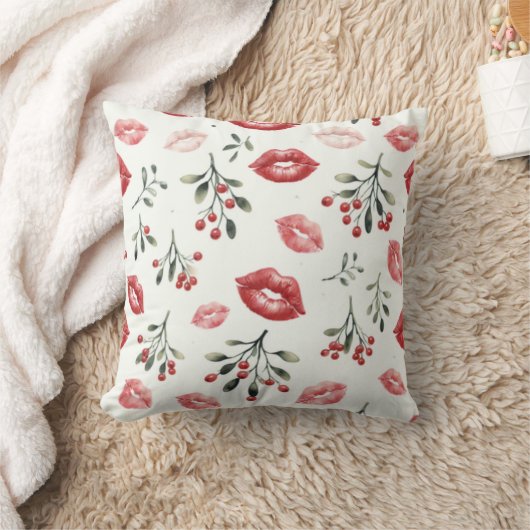 Mistletoe Kisses  クッション (ブランケット)