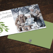 Mistletoe Merry Christmas One写真 シーズンカード