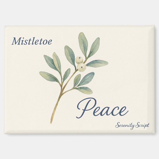 Mistletoe — Peace マグネット (正面)
