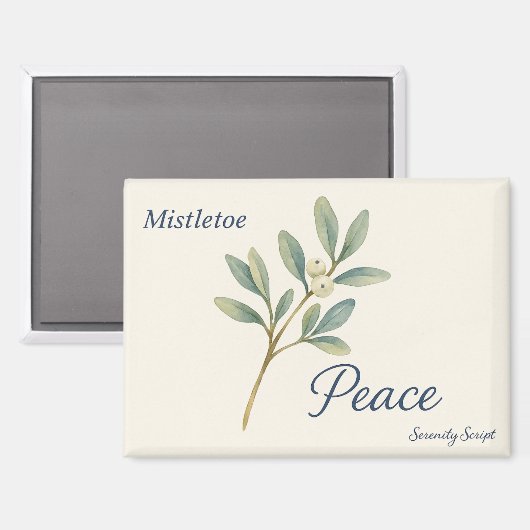 Mistletoe — Peace マグネット (正面/裏面)