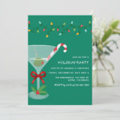 Mistletoe Pop Christmas Holiday Cocktail Party 招待状 (スタンド正面)