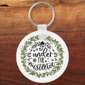 Mistletoe Waterカラーリース キーホルダー (正面)